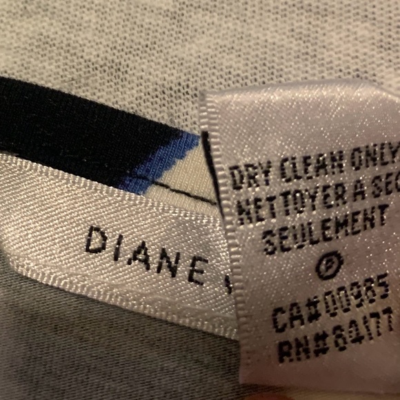 Diane Von Furstenberg the Antonio Wrap Dress in Tropical Zebra - Picture 8 of 9